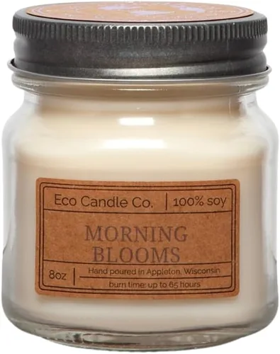 Miniatura 36 de Eco Candle Co. Vela Reciclada, Gardenia y Guayaba, 6 oz. – Aromas de Gardenia, Jazmín, Guayaba y Verdes Tropicales – 100% Cera de Soja, Sin Plomo