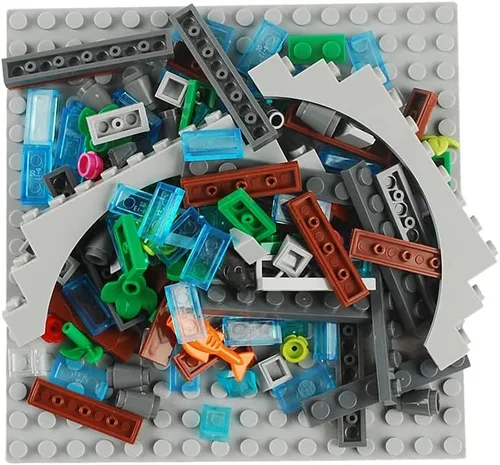 Miniatura 2 de BAENRCY Arch Bridge - Bloques de construcción para estanque, accesorios de fuente, juego de calles, kit de ladrillos de construcción, juego de Grande
