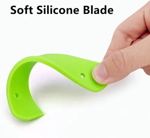Miniatura 6 de Escobilla de silicona súper flexible, cuchilla de agua para auto, limpiador de agua, escobilla de ducha, cuchilla de 5.9 pulgadas y mango largo