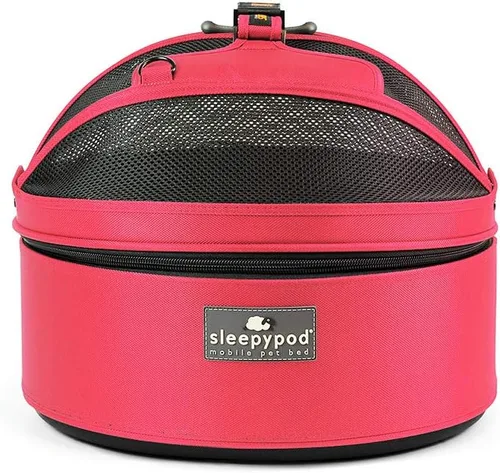 Sleepypod Cama móvil para mascotas: cama de viaje multiusos para mascotas, asiento de automóvil a prueba de choques y transportador para perros y