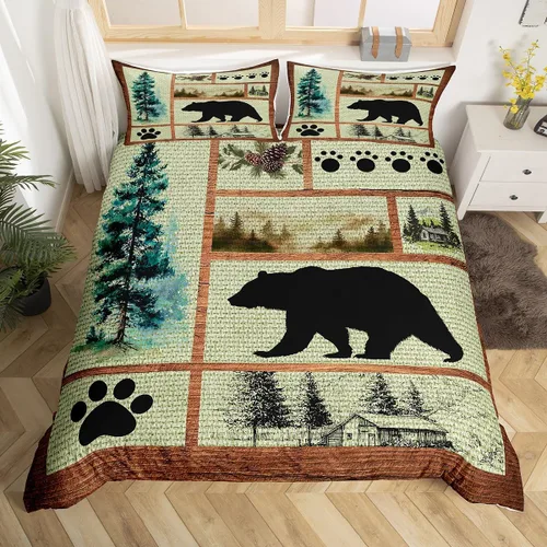 Miniatura 10 de Feelyou Juego de ropa de cama de animales del zoológico, tamaño individual, funda de edredón de animales de dibujos animados para adolescentes