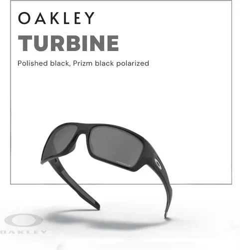 Miniatura 59 de Oakley Turbine OO9263 - Gafas de sol rectangulares para hombre, correa + paquete con kit de gafas de diseñador iWear