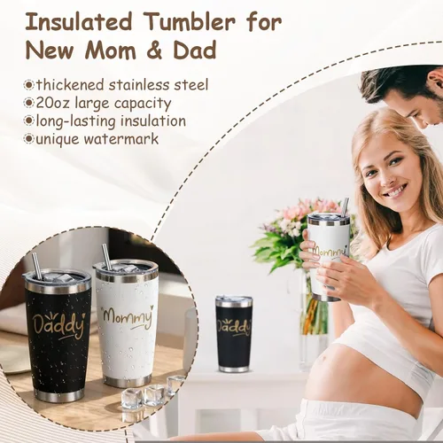 Miniatura 3 de 13 piezas de regalo de baby shower para nuevos padres, paquete de cuidado de nueva mamá, regalos para nuevas madres para mujeres, caja de bienvenida