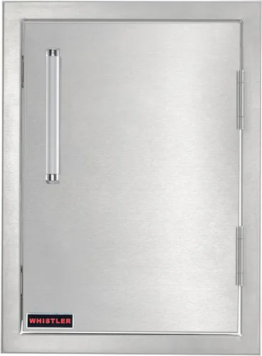 Miniatura 2 de Whistler Puertas de acceso único para cocina al aire libre, puerta de acceso de barbacoa de acero inoxidable de 14 pulgadas de ancho x 20 pulgadas