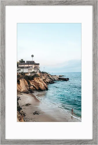 Miniatura 16 de Frametory, Marcos de 8 x 10 para mostrar imágenes de 5 x 7 con paspartú o fotos de 8 x 10 sin paspartú, vidrio resistente a roturas, accesorios