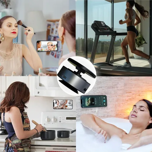 Miniatura 6 de Soporte magnético para teléfono al vacío, soporte de teléfono con ventosa giratoria de 360 grados con ventosa eléctrica, adecuado para automóvil