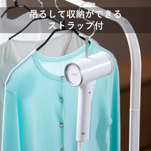 Miniatura 5 de TWINBIRD Handy Steamer SA-D096W (BLANCO)【Productos genuinos nacionales de Japón】【Se envía desde Japón】