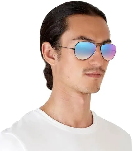 Miniatura 7 de Ray-Ban RB3025 Classic Mirrored Aviator Sunglasses