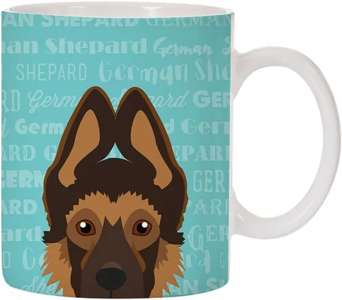 Miniatura 13 de Taza de café de cerámica con diseño de raza de perro de 11 oz (Border Collie)