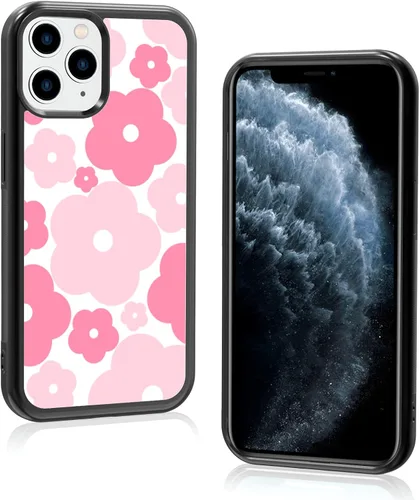 Miniatura 60 de Funda para iPhone 8 Plus y iPhone 7 Plus, linda funda Kawaii azul hibisco hawaiano floral estética floral para niñas preppy mujeres