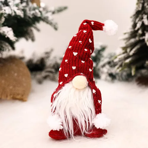 Miniatura 4 de Adorno de Elfo de Navidad, Adornos de Navidad, Regalos para el Día de Acción de Gracias, Gnomos Suecos de Felpa, Nisse, Tomte, Figuritas de Muñeca
