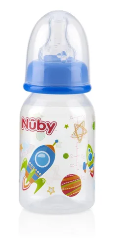 Miniatura 8 de Nuby Botella impresa antiderrames, 4 onzas, 1 paquete de 1 botella, los colores pueden variar