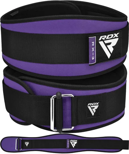 Miniatura 10 de Cinturón de Levantamiento de Pesas RDX AUTO LOCK, 16.5 cm de Soporte Posterior Acolchado, Para Hombres y Mujeres, Gimnasio, Fitness, Entrenamiento