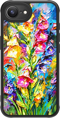 Miniatura 147 de FUNMIKO Funda para iPhone 16 Plus, carga inalámbrica y protección de grado militar, diseño floral moderno para mujeres y niñas, funda antideslizante
