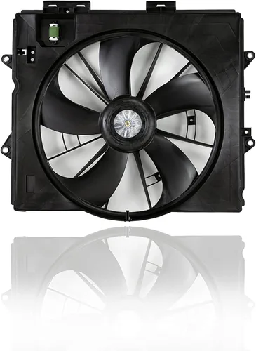Conjunto de ventilador de condensador y radiador doble, compatible con Cooling Direct / repuesto para GM3115253 09-13 Cadillac CTS Sedan, 10-15 CTS