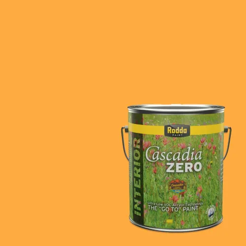Miniatura 52 de Rodda Paint CASCADIA ZERO - Pintura plana e imprimación para interiores en uno, cuarto de galón, crema de ballet