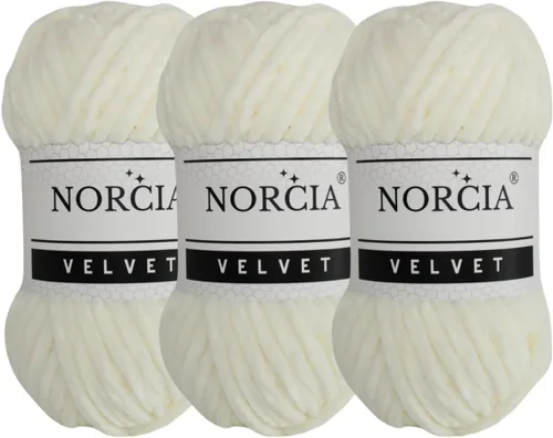 Miniatura 17 de Hilo de terciopelo suave para ganchillo súper voluminoso para manta de bebé de 3.53 oz (74.3 yardas) para tejer hilo amigurumi para tejer ganchillo