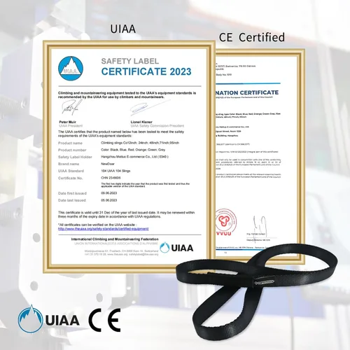 Miniatura 2 de NewDoar 16mm Cuerda de Escalada Certificada UIAA CE, 23KN Certificada EN566, Cordón Utilitario para Escalada en Roca, Creación de Sistemas