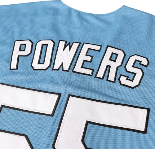 Miniatura 7 de Hombres 55 Kenny Powers Charros película béisbol Jersey cosido