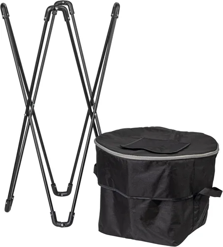 Miniatura 7 de Household Essentials Enfriador térmico de pie con bolsa de viaje, poliéster resistente