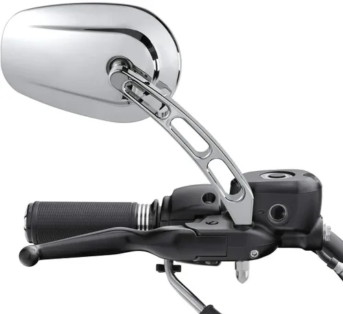 Miniatura 6 de TCMT Espejos retrovisores para motocicleta Harley Sportster XL1200 883 Softail Deluxe VRSCAW V-ROD Fat Bob Street Bob Dyna Touring Road King Road