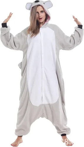 Miniatura 8 de Pijama unisex de una pieza para disfraz de animal