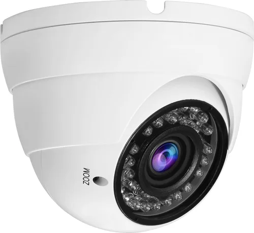 Cámara CCTV de 2MP HD 1080P 4 en 1 (TVI/AHD/CVI/960H/CVBS) Cámara domo de seguridad, lente varifocal de 0.110-0.472 in videovigilancia analógica,