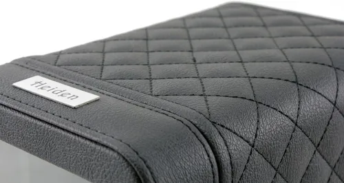 Miniatura 5 de Heiden Monaco - Bobinadora de reloj individual, cuero negro, funciona con pilas o adaptador de CA, 12 ajustes de programa, cuero vegano cosido