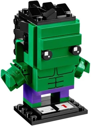 Miniatura 2 de LEGO brickheadz diseño Hulk 41592 juego de construcción.