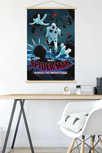 Miniatura 5 de Trends International Marvel Spider-Man: Across The Spider-Verse - The Spot - Póster de pared de una hoja, 22.37 x 34.00 pulgadas, paquete de Juego
