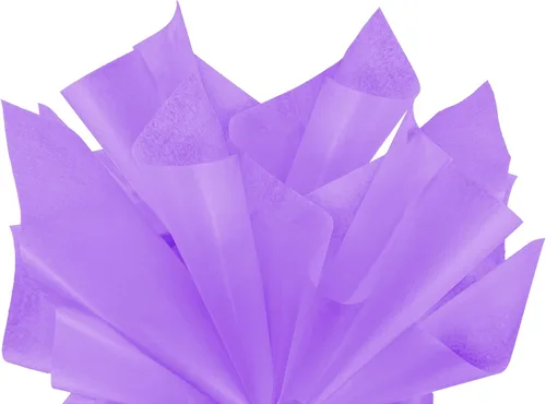 Miniatura 11 de Flexicore Packaging® Papel de seda para envolver regalo Tamaño: 15 x 20 pulgadas 100 hojas Papel de seda a granel sin ácidos (morado)
