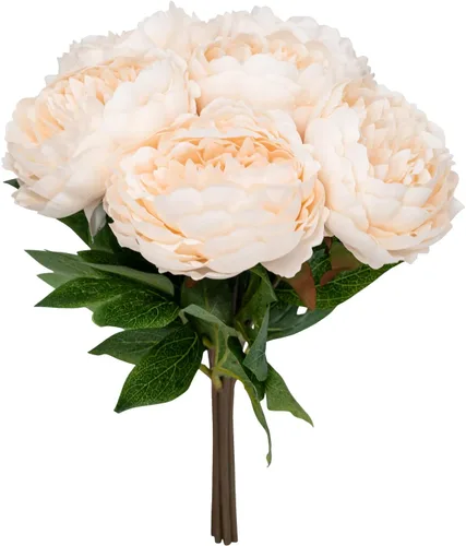 Miniatura 25 de Flores artificiales/falsas/sintéticas, rosas con 2 flores, coral, 10 unidades para bodas, hogar, fiestas, restaurantes