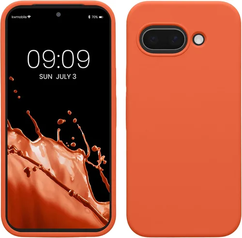 Miniatura 357 de kwmobile Funda Compatible con Google Pixel 6 Pro - Funda de Teléfono de Silicona TPU con Acabado Suave - Azul Caribe