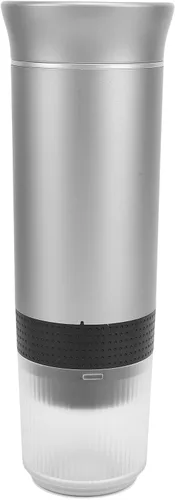 Miniatura 5 de Bewinner Cafetera de café espresso portátil para viajes, cafeteras eléctricas de 12 V para camping, cafetera automática para autocaravana
