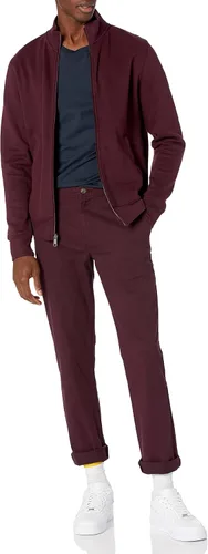 Miniatura 4 de Tienda Essentials Pantalón caqui elástico casual de ajuste recto para hombre