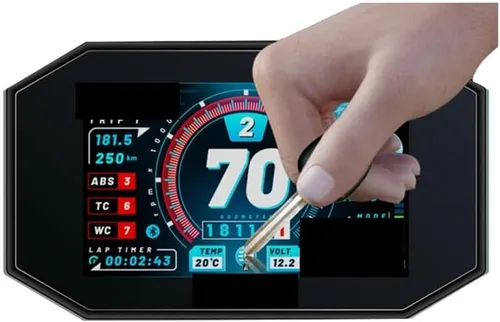 Miniatura 6 de Protector de pantalla para Yamaha y aha Tenere 700 Tenere700 T700 Xtz 700 2023 motocicleta Scratch Cluster pantalla salpicadero de protección 1