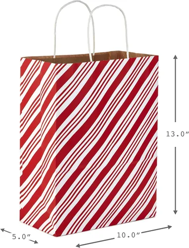 Miniatura 3 de Hallmark Surtido de bolsas de regalo grandes de 13 pulgadas, iconos navideños