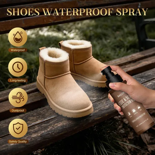 Miniatura 2 de Spray protector de ante y nobuk (5.07 onzas), protector de zapatos en aerosol, protección impermeable contra la lluvia y las manchas, spray