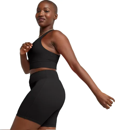 Miniatura 3 de Hanes Originals, bicicleta elástica de algodón, pantalones cortos de tiro alto para mujer