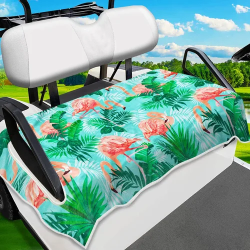 Miniatura 15 de Fundas para Asientos de Carrito de Golf, Manta Única de Toalla para Asiento de Carrito de Golf para Todos los EZGO, Yamaha, Club Cars, Icon y Más