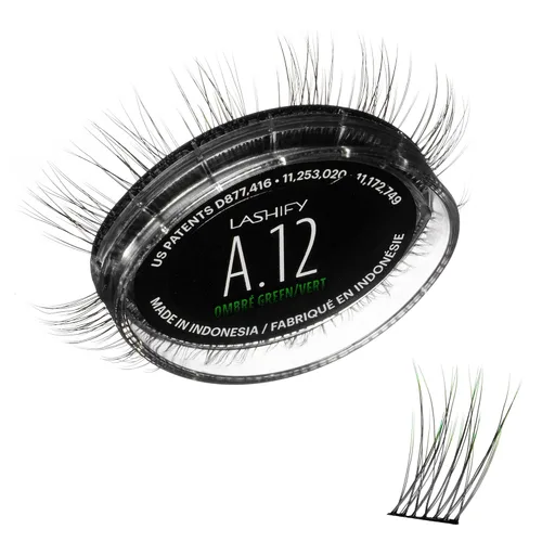 Miniatura 31 de Lashify Amplify - Extensiones de pestañas Gossamer de 0.47 pulgadas, color ceniza, pestañas postizas para un aspecto natural