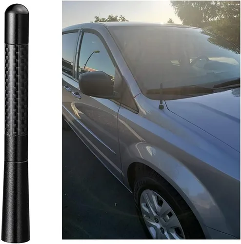Miniatura 2 de Antena universal para coche de fibra de carbono de mástil de antena de coche