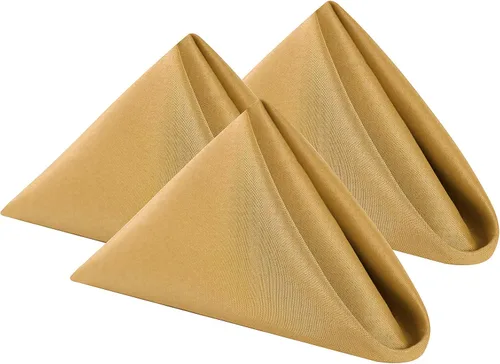 Miniatura 17 de Cupuamon Servilletas de Tela 20x20 pulgadas de Poliéster Lavables Servilletas de Cena Suaves Servilletas de Mesa para Bodas Fiestas Cenas Banquetes