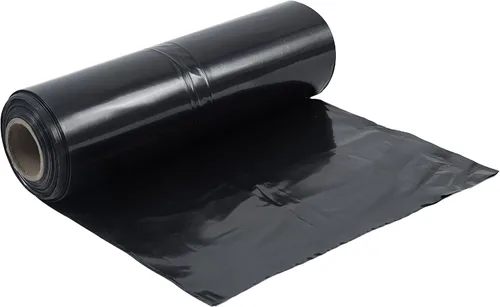 Miniatura 13 de CAPHAUS Láminas de plástico negro de 4 mil, 3 x 100 pies, resistente al agua, lona multiusos