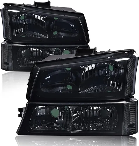 Miniatura 20 de PIT66 Faros LED, Compatible con 2003-2006 Chevy Silverado 1500 2500 3500 HD 2003 2004 2005 2006, Compatible con 2003-2006 Chevy Avalanche 1500 2500