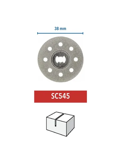 Miniatura 3 de SpeedClic 2615S545JB - Rueda de corte de diamante - 1.496 in