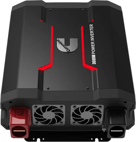 Miniatura 2 de Cummins 3000 vatios inversor de onda sinusoidal modificada para camiones Inversor 12 voltios a 110 voltios Cuatro salidas de CA Dos puertos USB