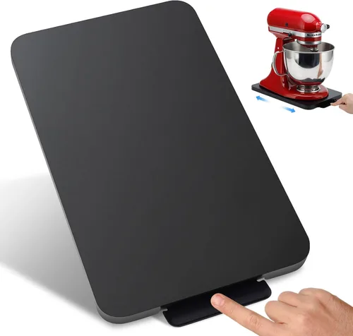 Bandeja deslizante para electrodomésticos de cocina, bandeja rodante para cafetera debajo del gabinete, organizador de electrodomésticos, tostadora,