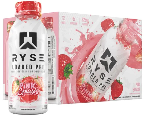 Miniatura 7 de RYSE - Bebida cargada para antes del entrenamiento, manzana verde ácida, sin azúcar, lista para beber, suplemento energético con 325 mg de cafeína