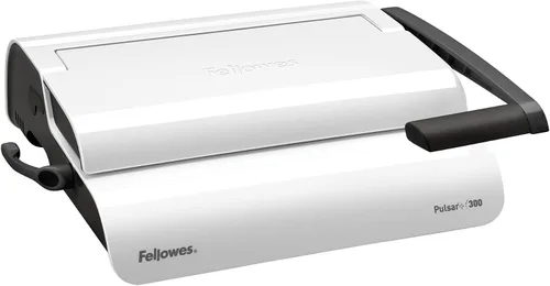 Miniatura 3 de Fellowes Pulsar+ - Máquina de encuadernación de peine (5006801) y peine de plástico Fellowes de 3/8 pulgadas, color negro, paquete de 100